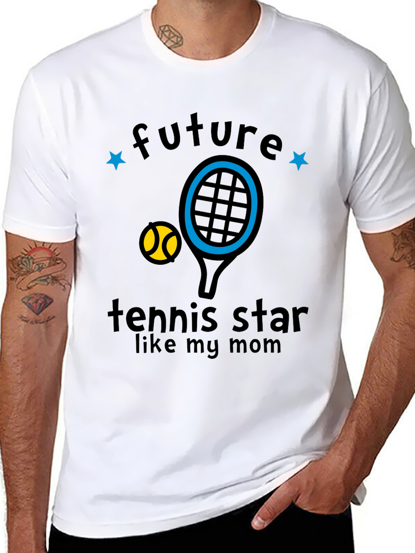 Future Tennis Star Like My Mom T-Shirt