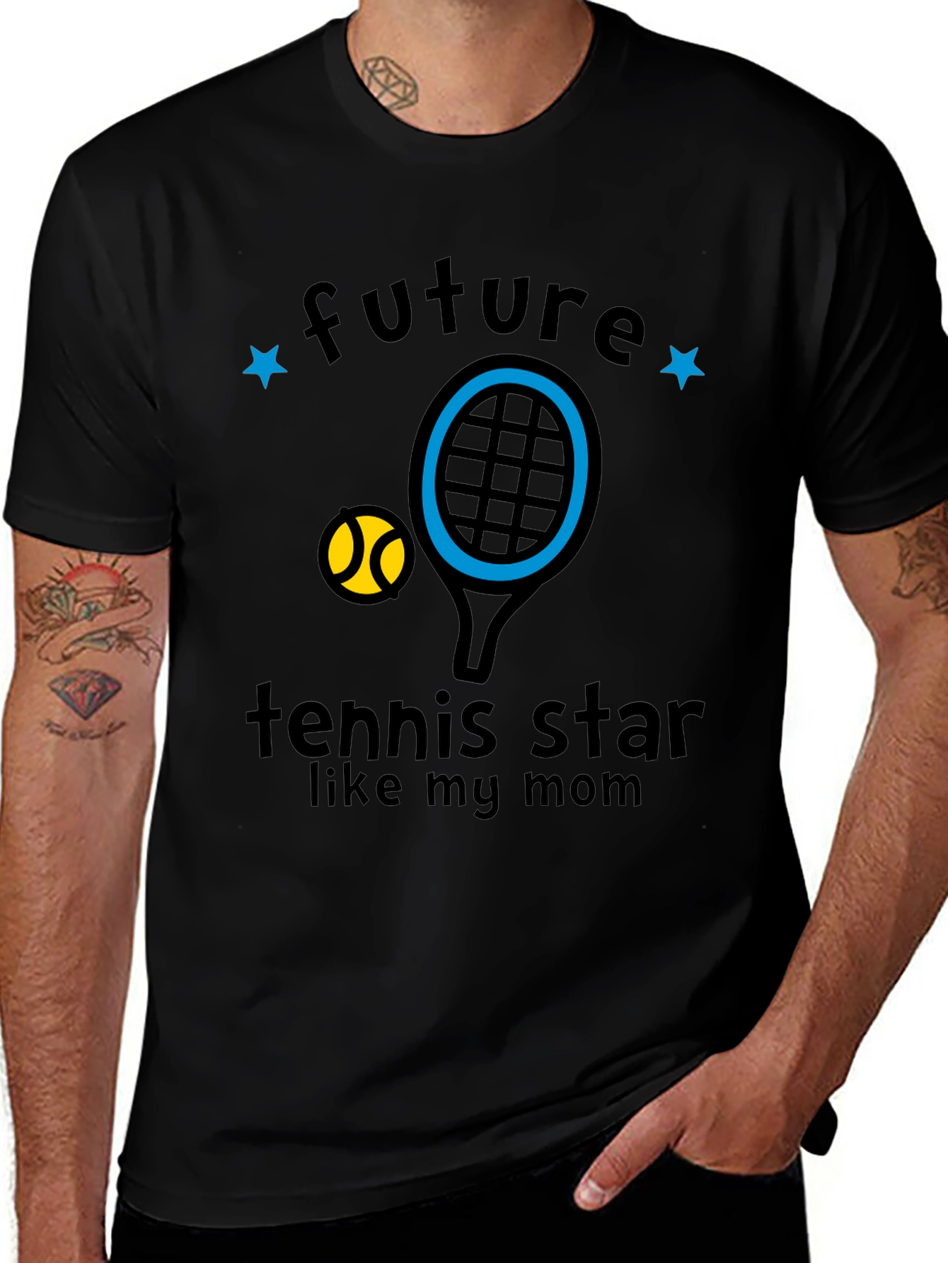 Future Tennis Star Like My Mom T-Shirt