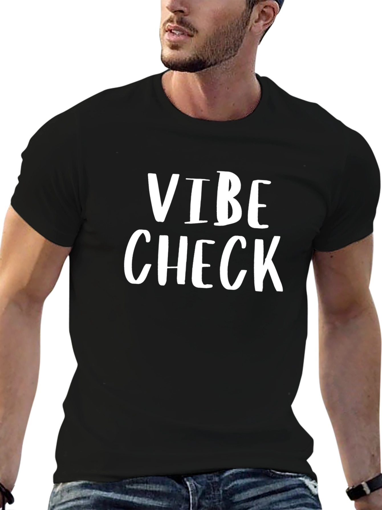 Vibe Check Graphic Tee - Casual Style