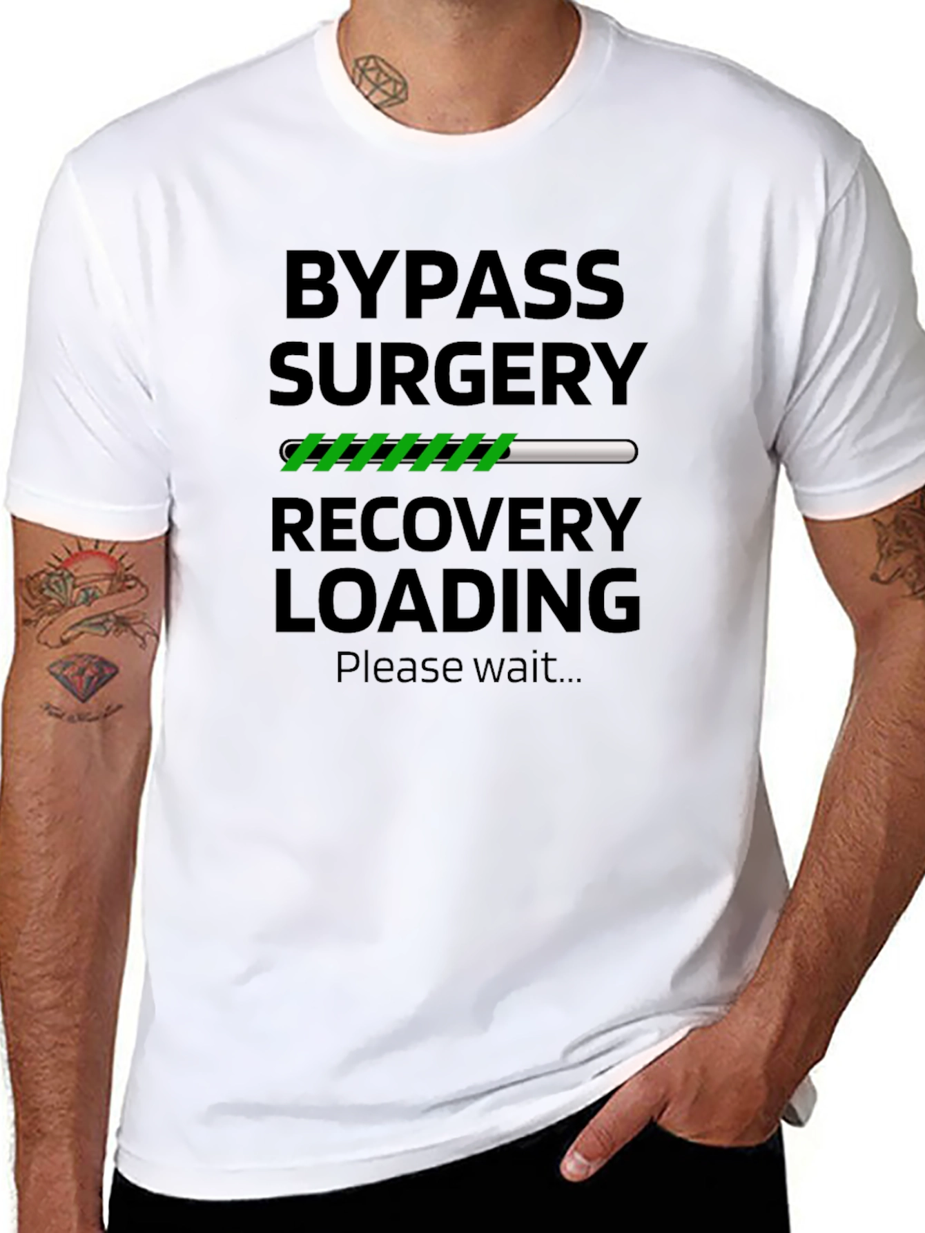 Bypass Surgery Recovery Loading T-Shirt