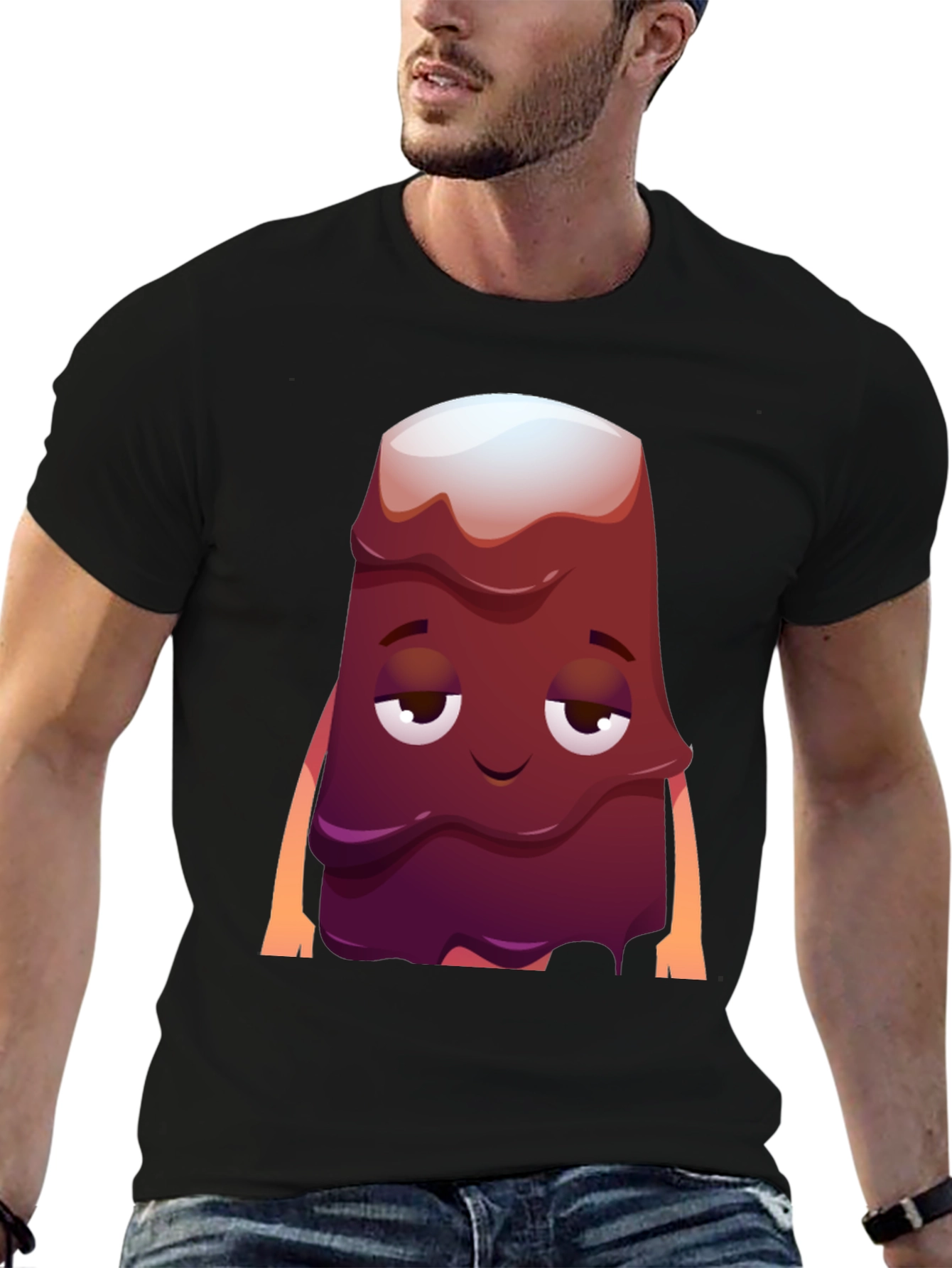 Cartoon Dessert T-Shirt - Novelty Graphic Tee