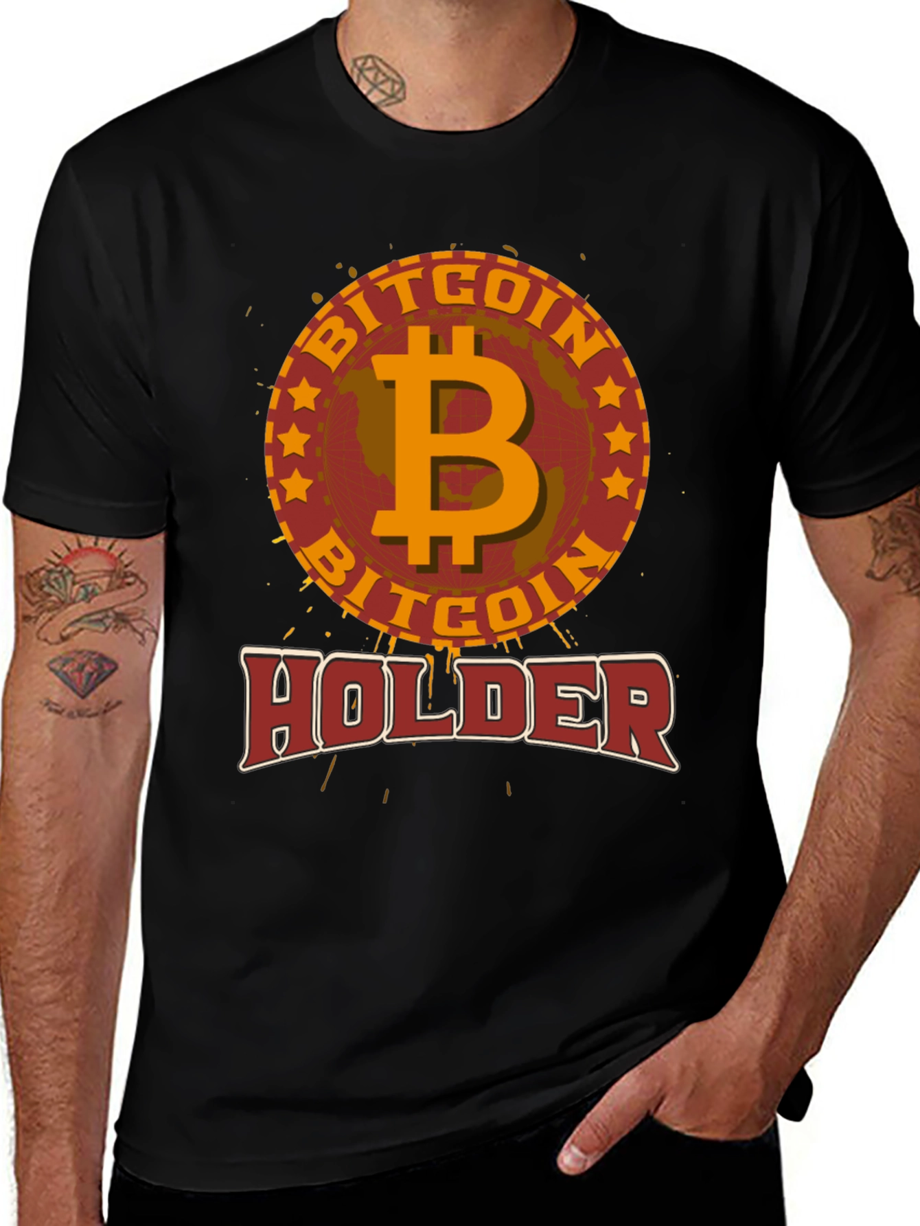 Bitcoin Holder T-Shirt - Crypto Investor Tee