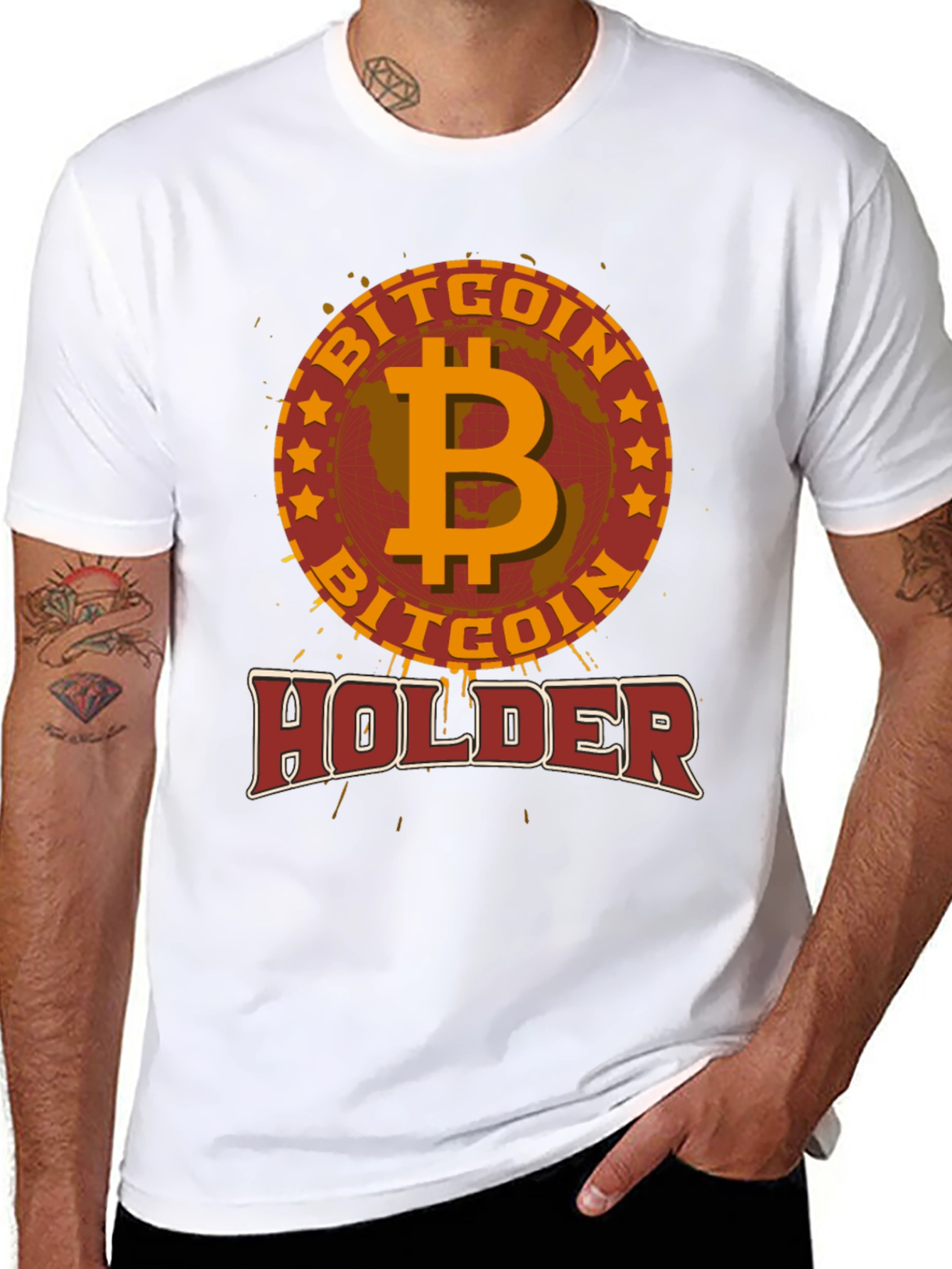 Bitcoin Holder T-Shirt - Crypto Investor Tee