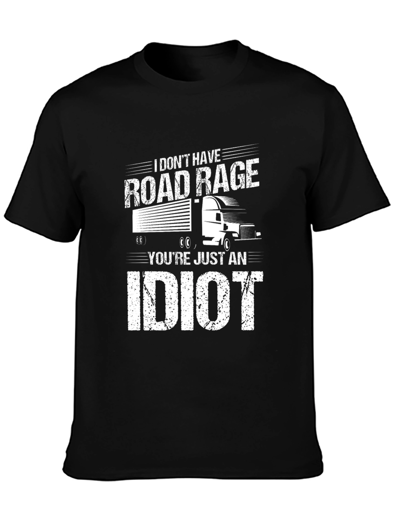Road Rage Trucker T-Shirt - Funny Truck Driver Tee