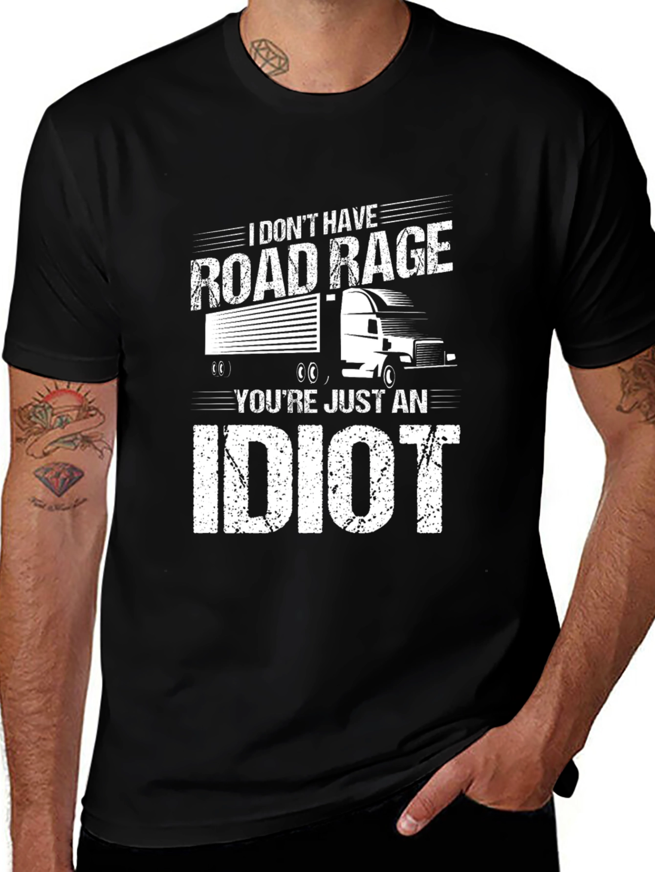 Road Rage Trucker T-Shirt - Funny Truck Driver Tee