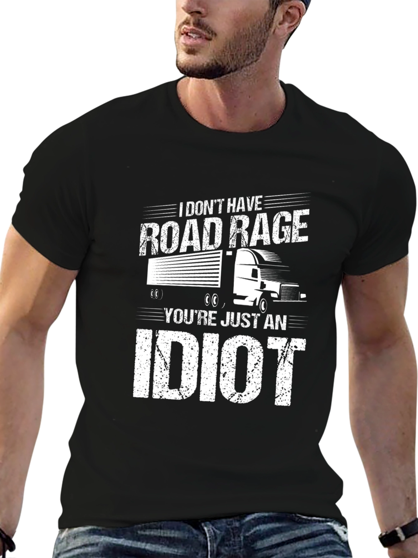 Road Rage Trucker T-Shirt - Funny Truck Driver Tee
