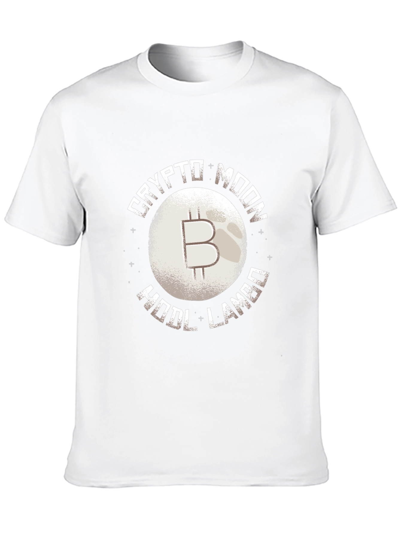 Crypto Moon HODL Lambo Black T-Shirt