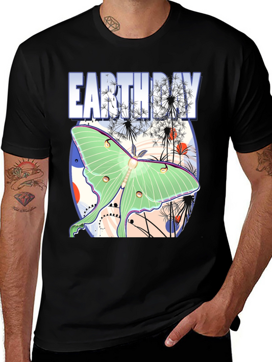 Earth Day Luna Moth Graphic Tee
