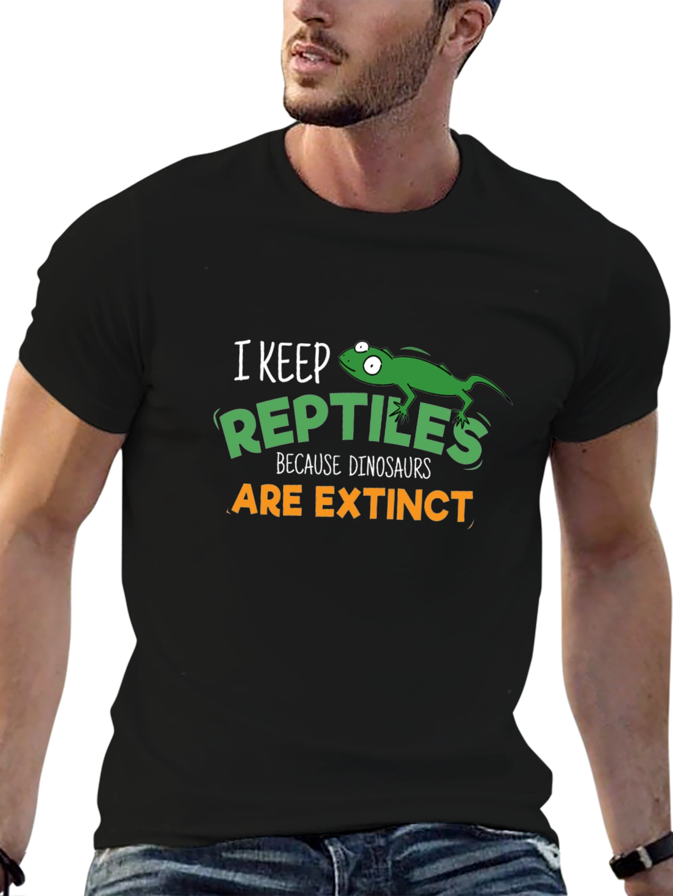 Reptile Lover T-Shirt - Dinosaurs Extinct