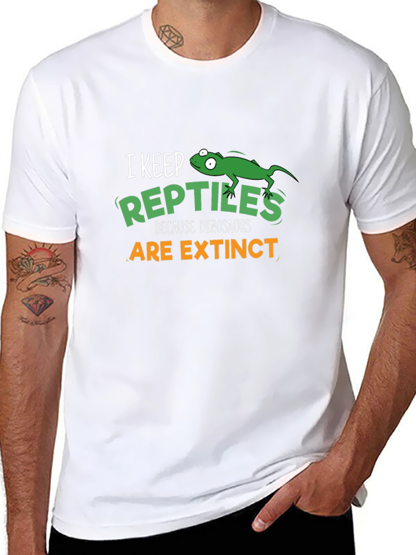 Reptile Lover T-Shirt - Dinosaurs Extinct