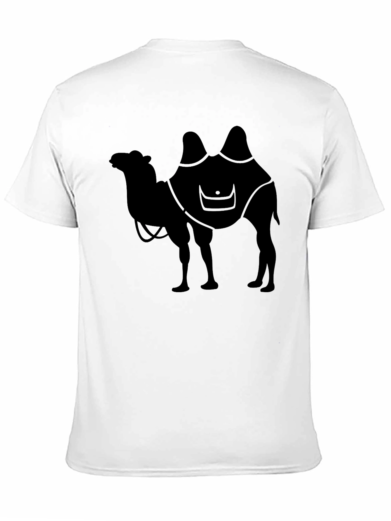 Camel Silhouette T-Shirt - Black