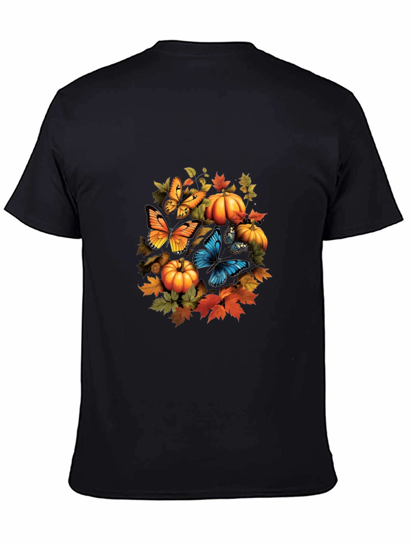 Autumn Butterflies & Pumpkins Tee