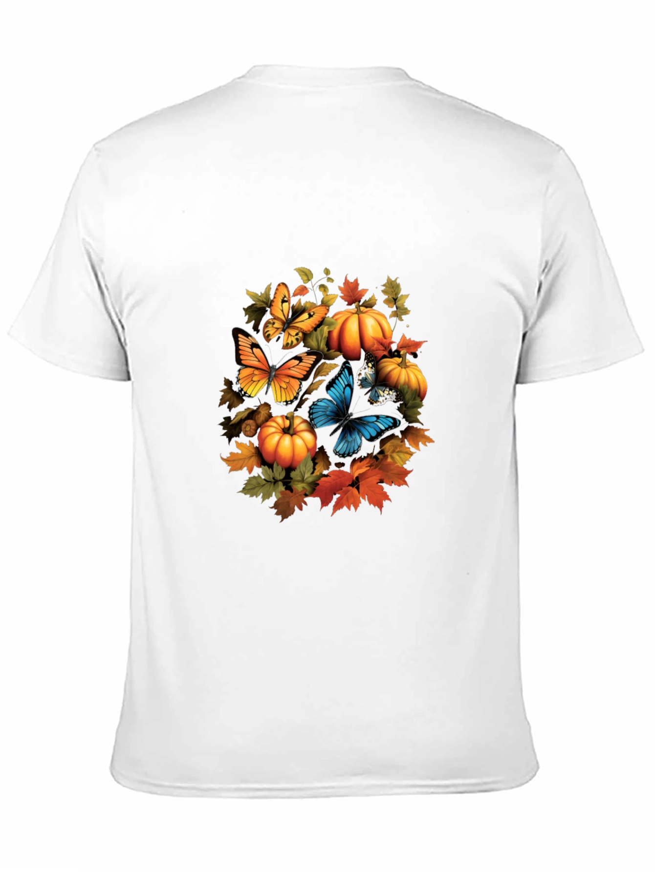 Autumn Butterflies & Pumpkins Tee