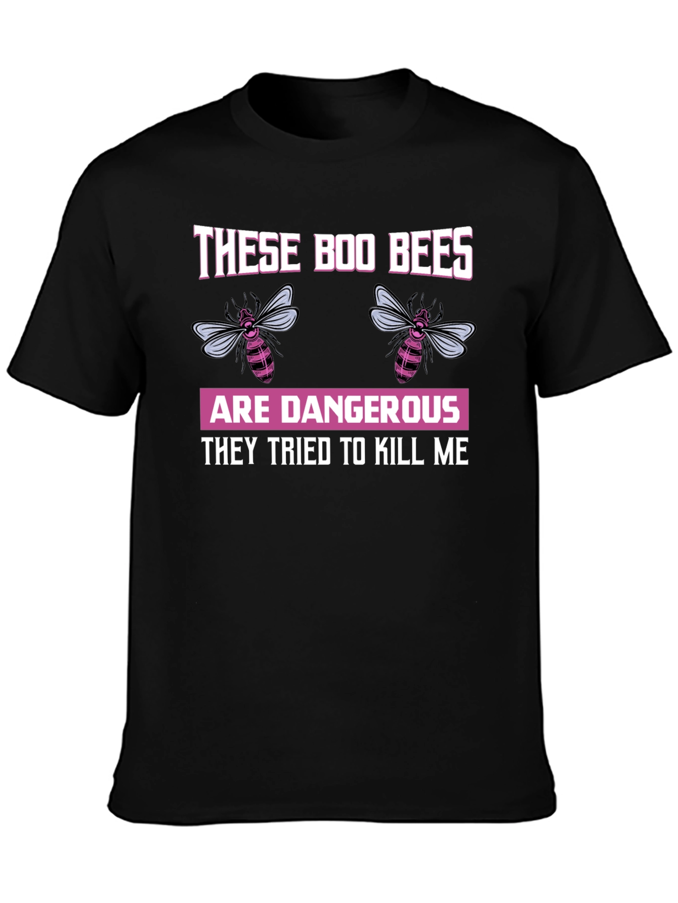 Boo Bees T-Shirt - Funny Halloween Bee Design