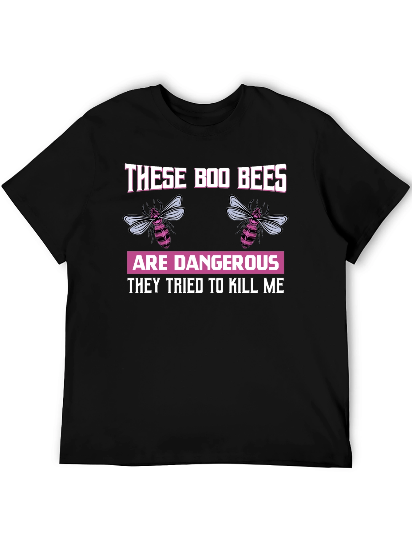 Boo Bees T-Shirt - Funny Halloween Bee Design