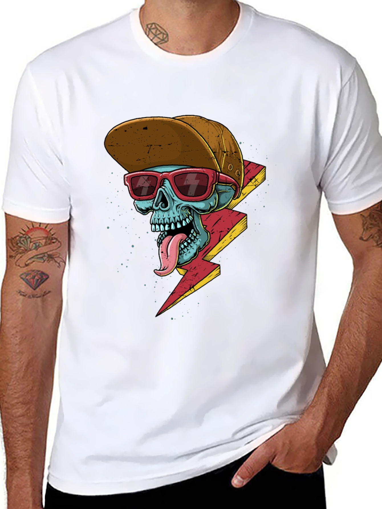 Cool Skull Graphic Tee