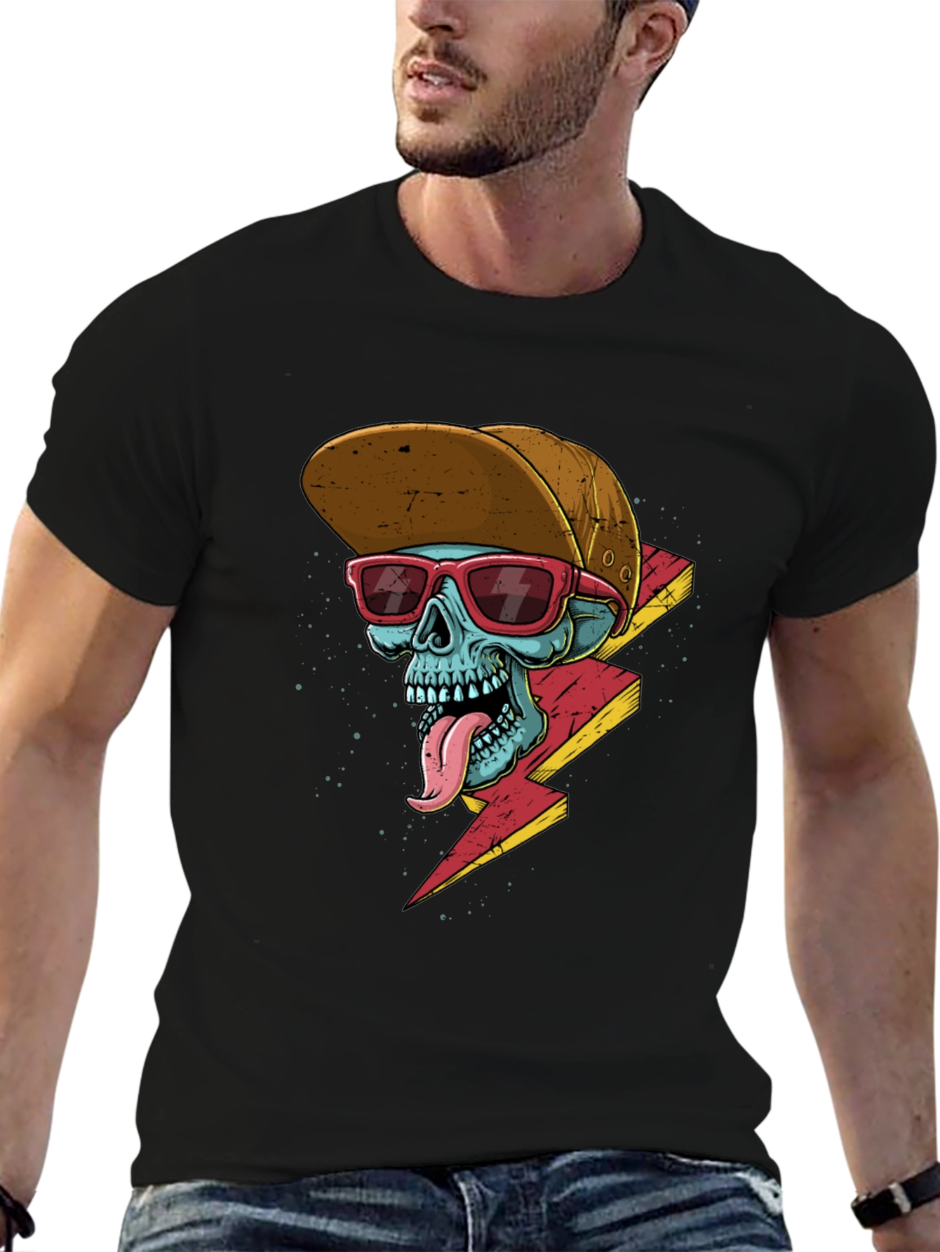Cool Skull Graphic Tee