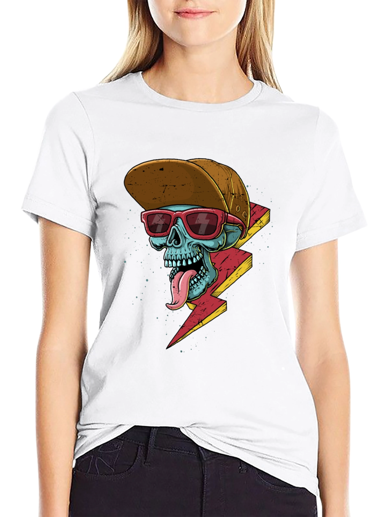 Cool Skull Graphic Tee