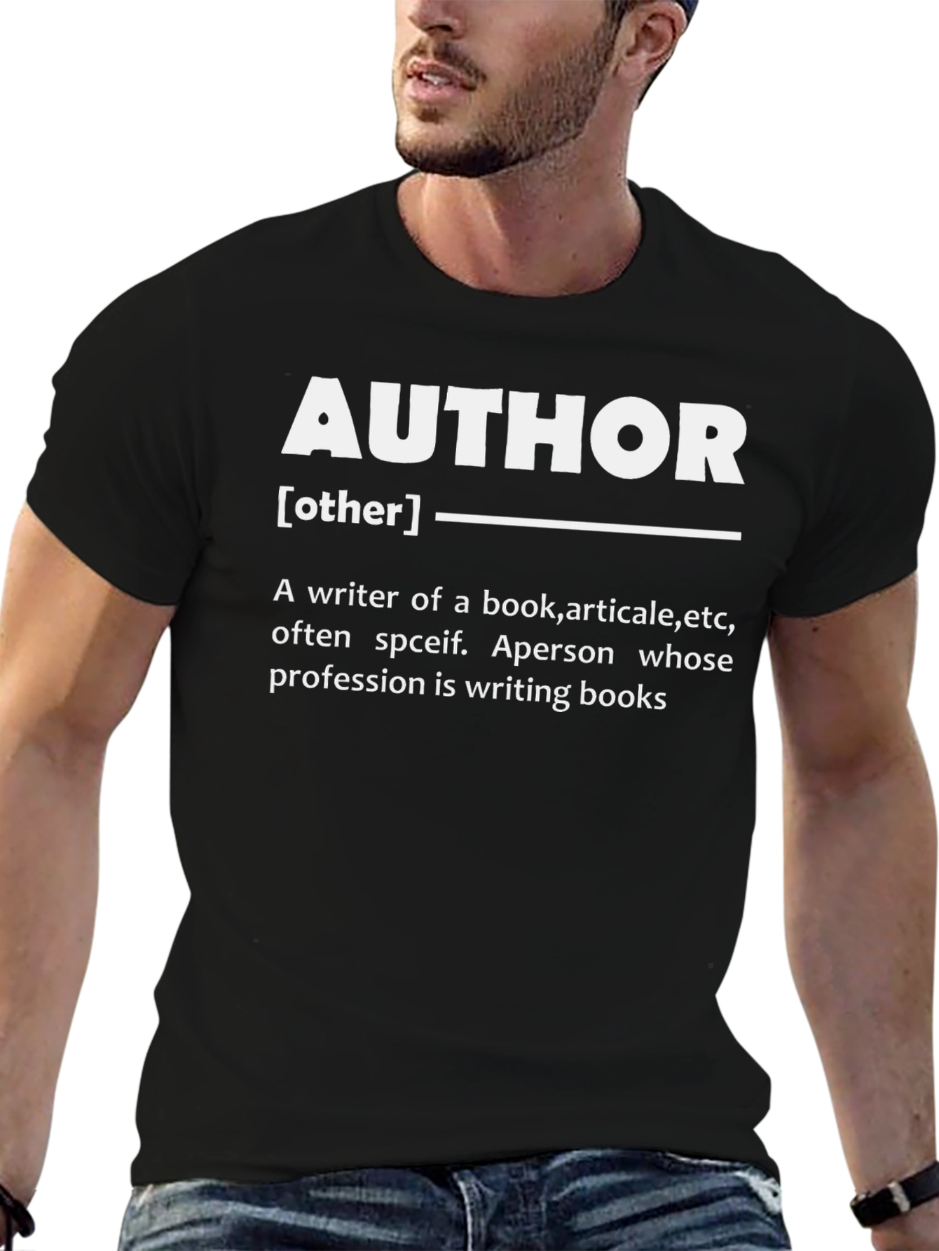 Author Definition Graphic T-Shirt