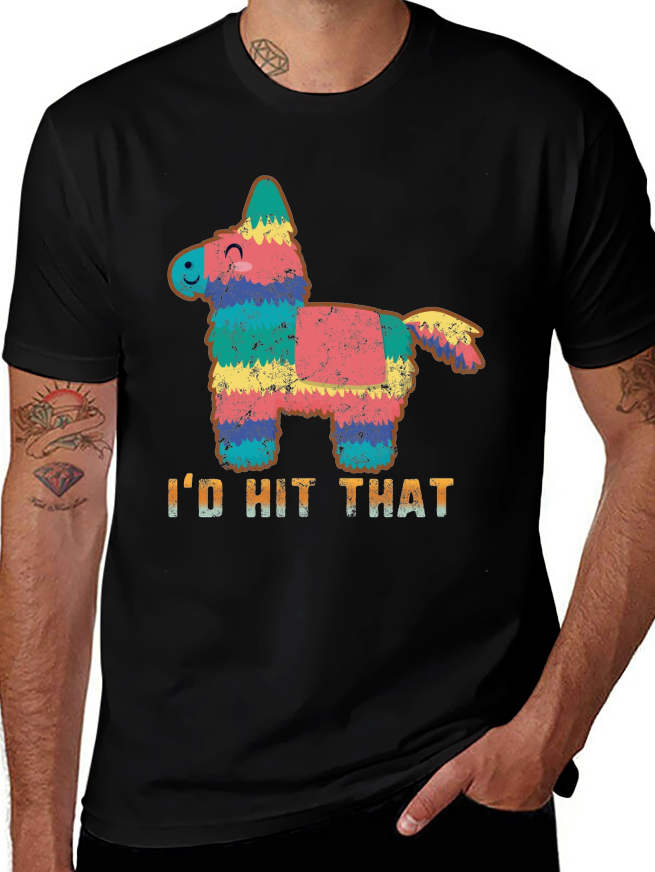 Id Hit That Piñata T-Shirt - Black