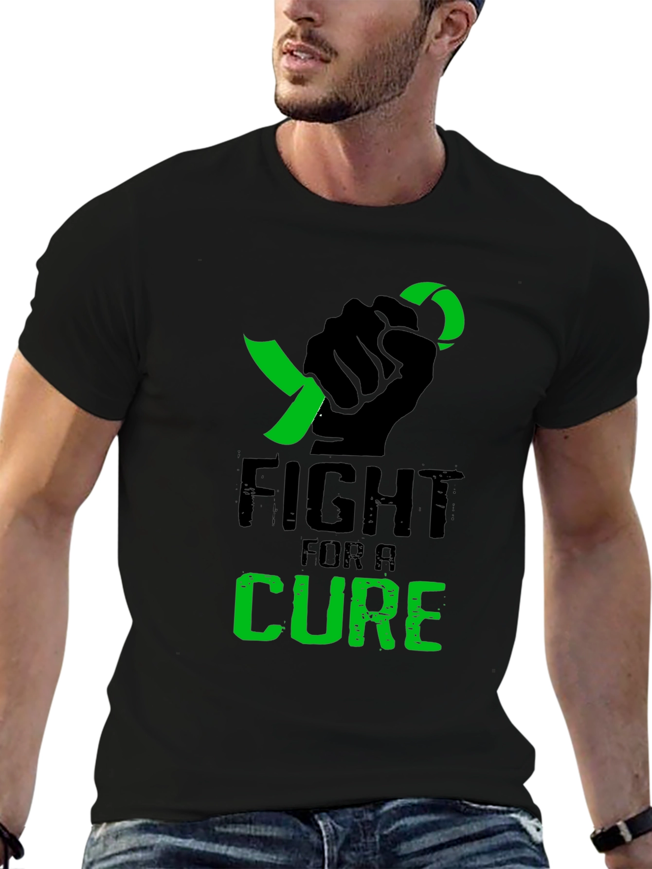 Fight for a Cure Graphic T-Shirt