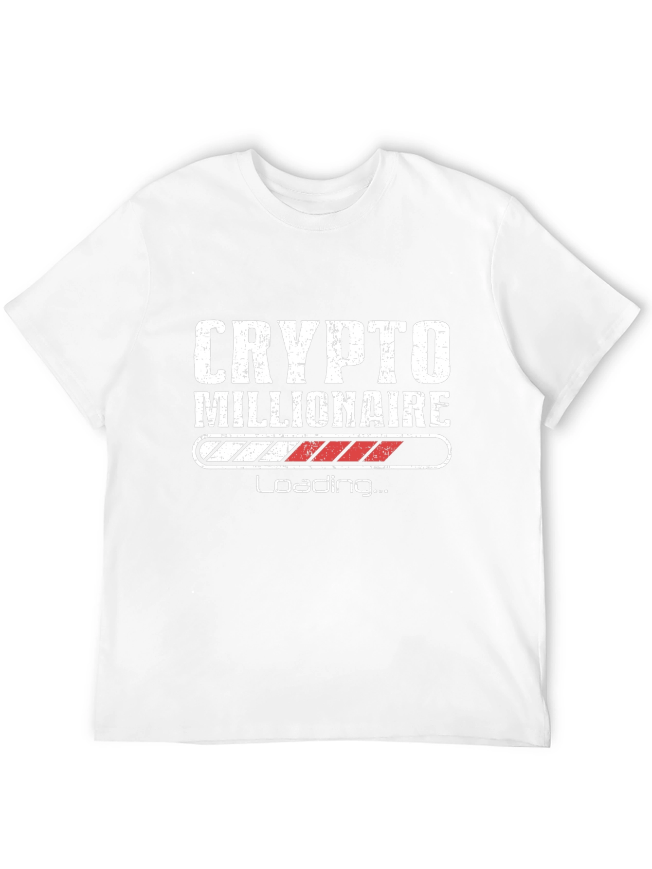 Crypto Millionaire Loading Black T-Shirt