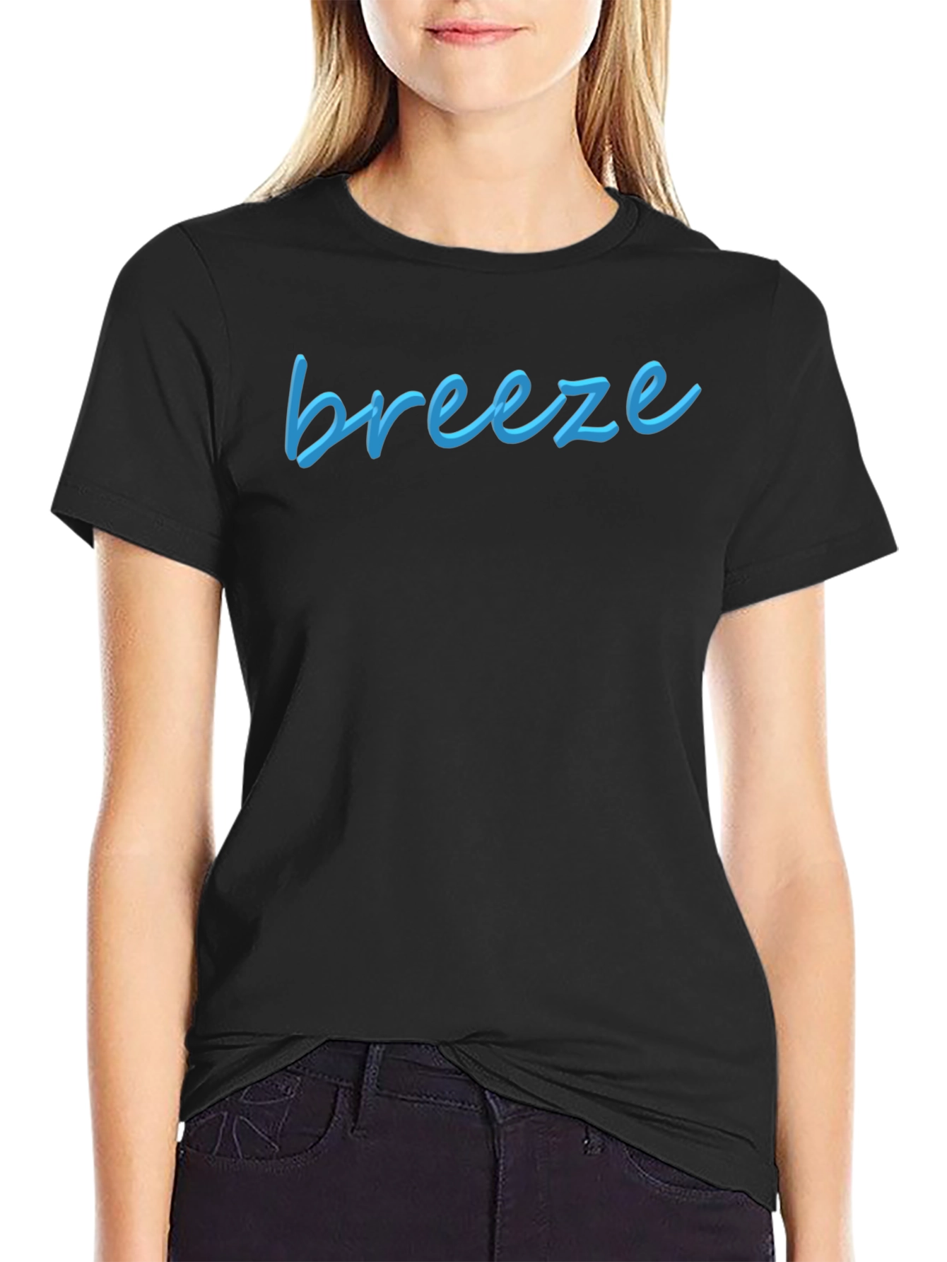 Breeze Graphic Tee - Casual Comfort Stylish Design
