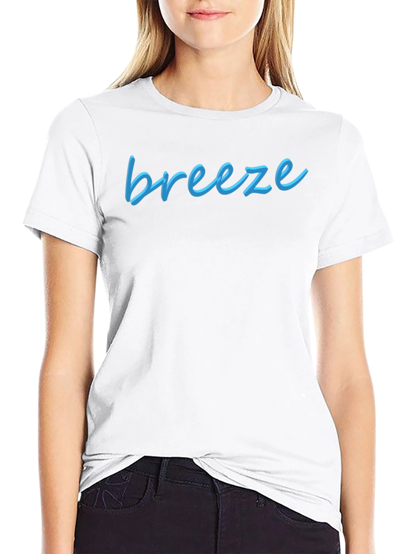 Breeze Graphic Tee - Casual Comfort Stylish Design