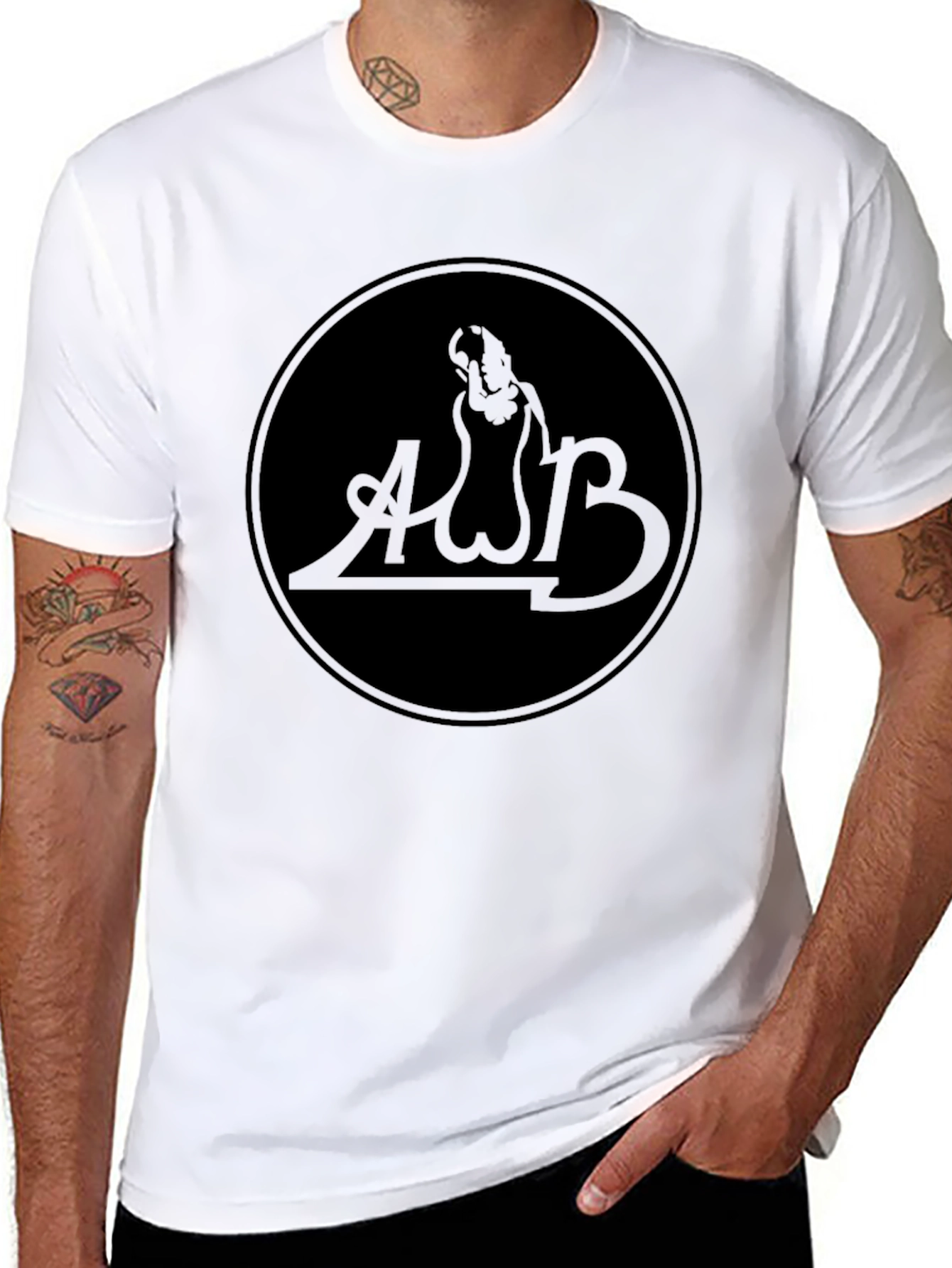 Black AWB Logo T-Shirt