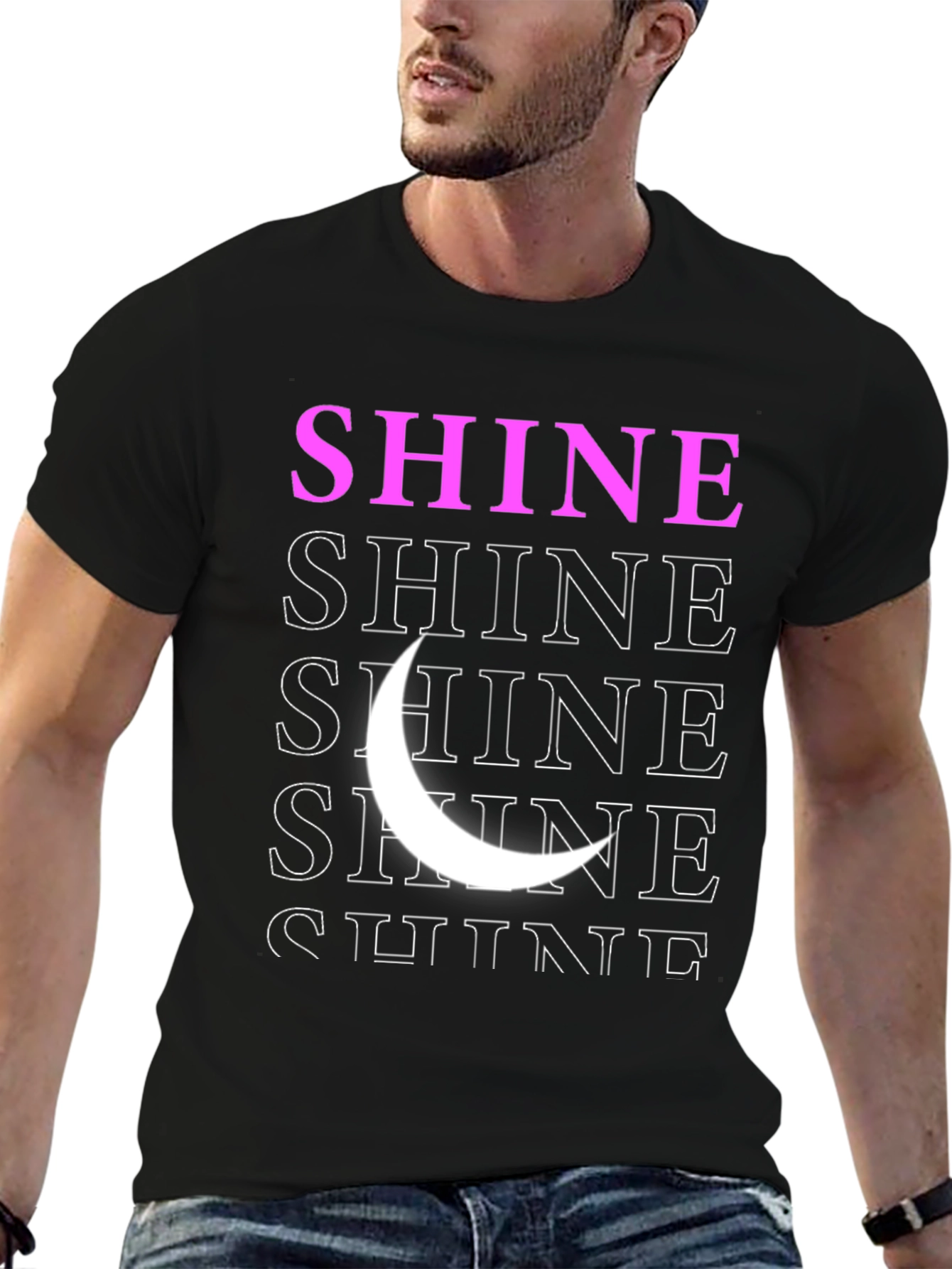 Shine Graphic Tee - Stylish Comfort