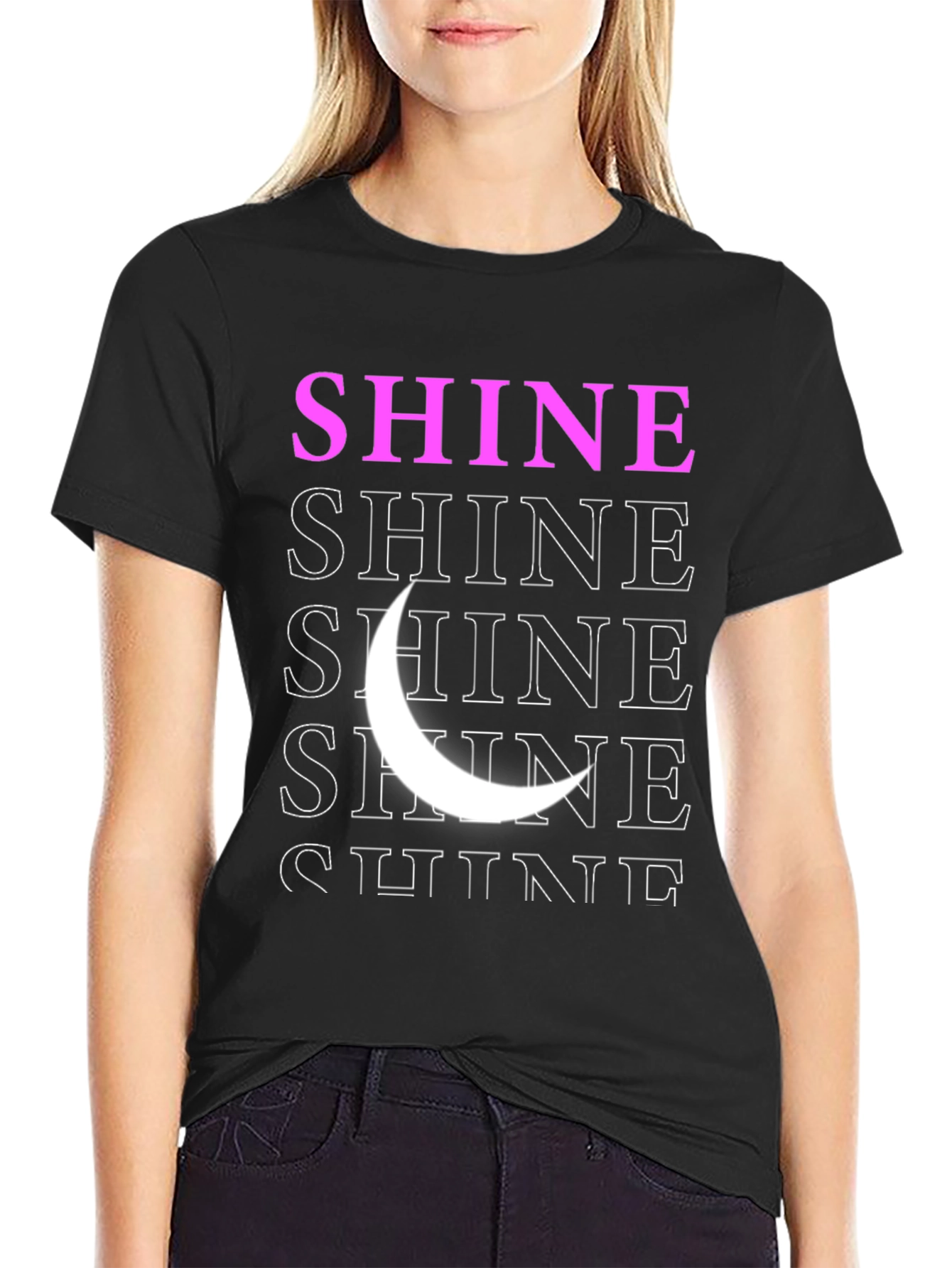 Shine Graphic Tee - Stylish Comfort