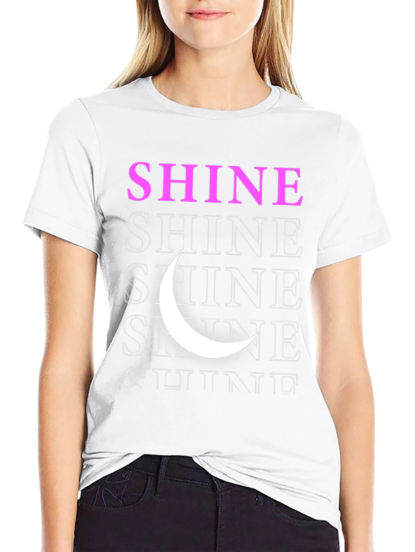 Shine Graphic Tee - Stylish Comfort
