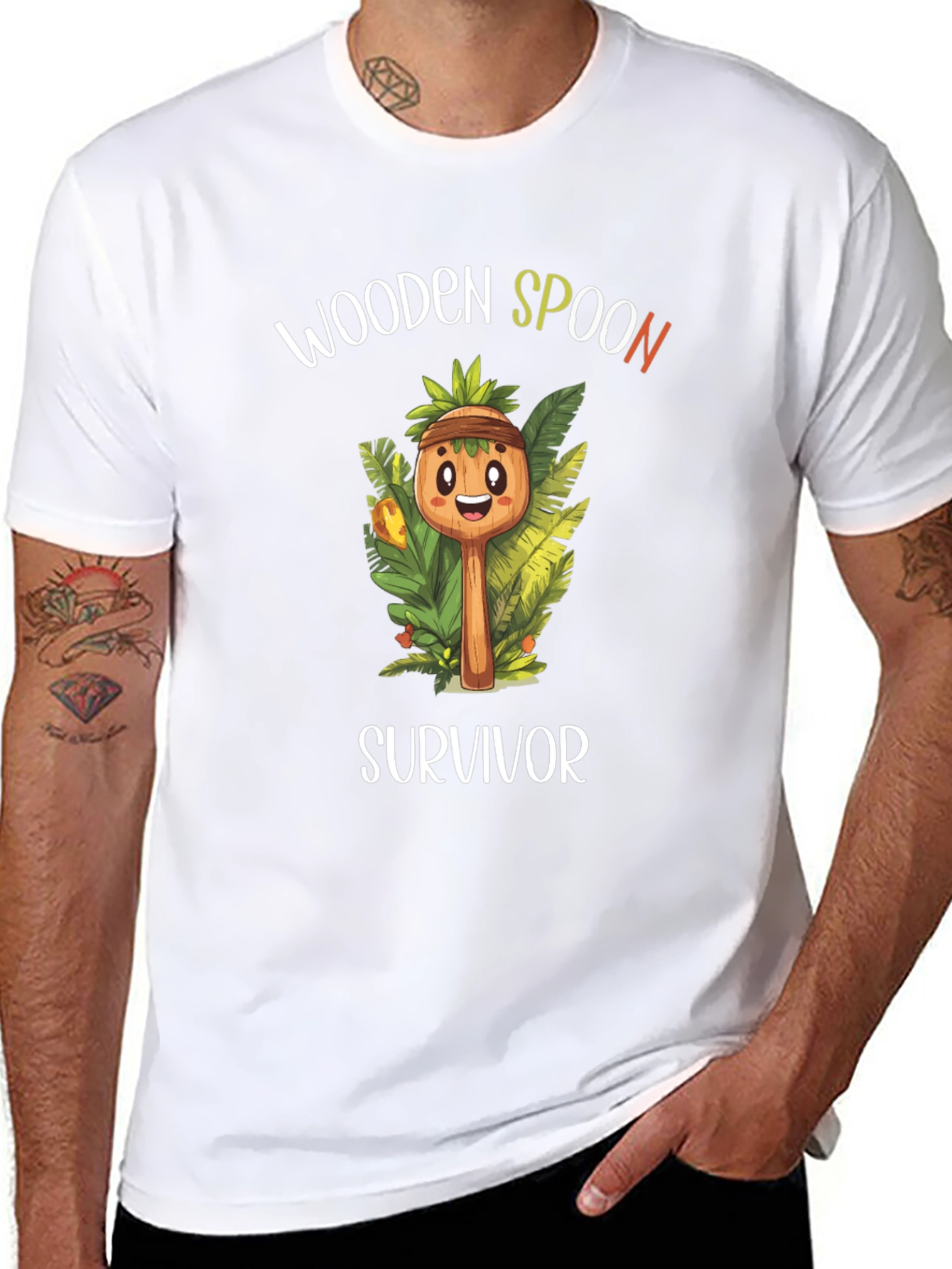 Wooden Spoon Survivor Graphic Tee