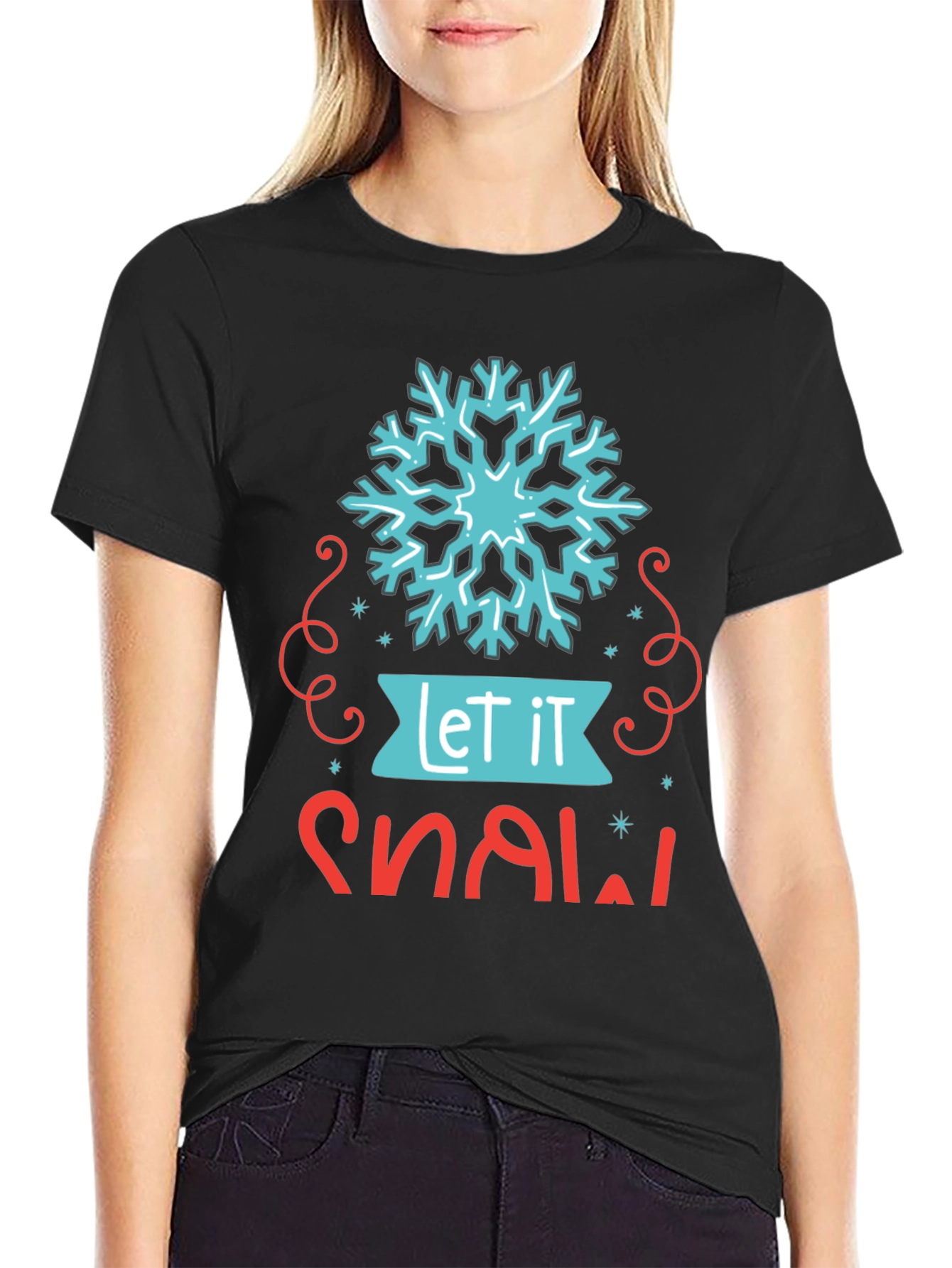 Let it Snow Graphic Tee