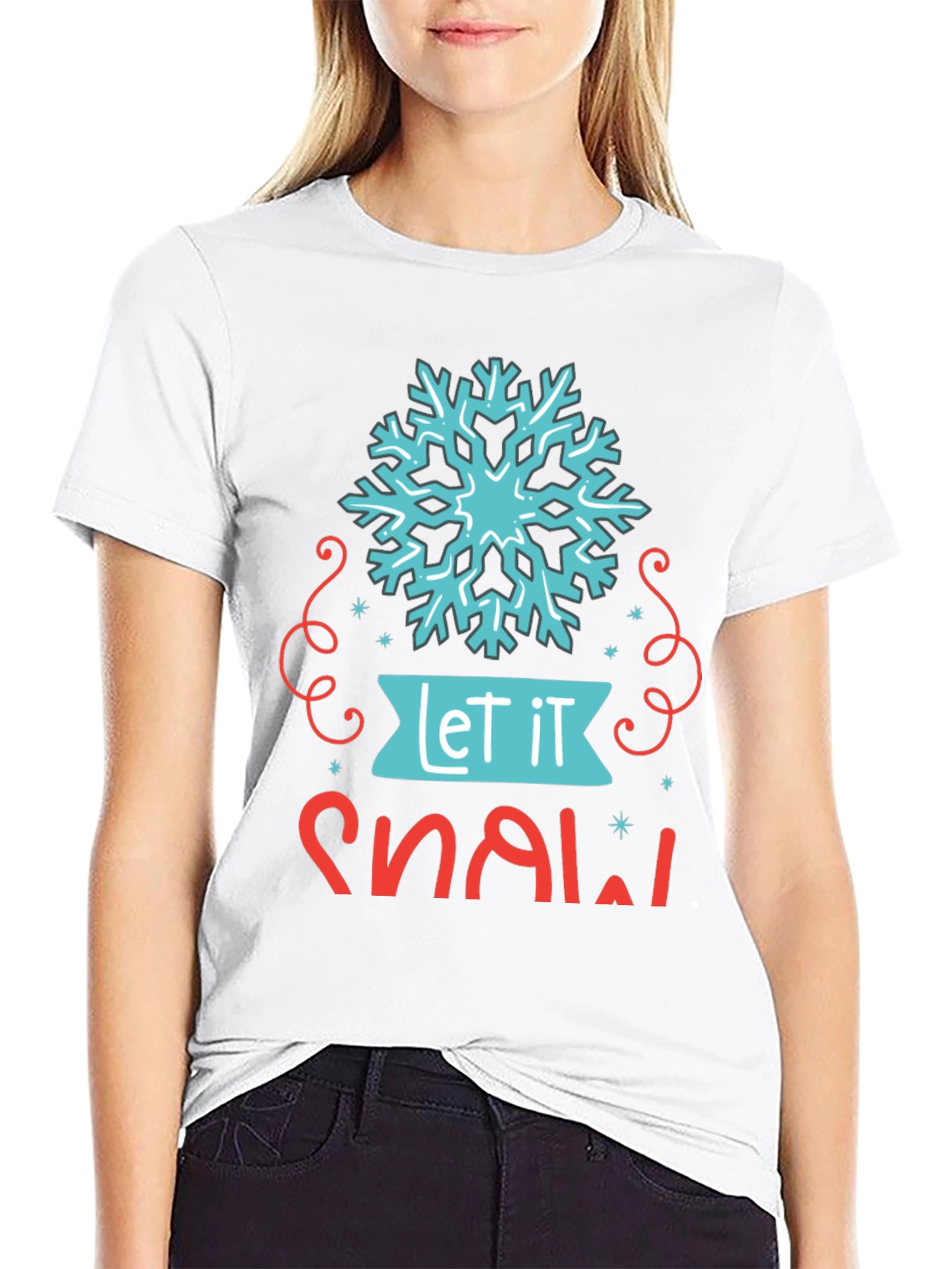 Let it Snow Graphic Tee