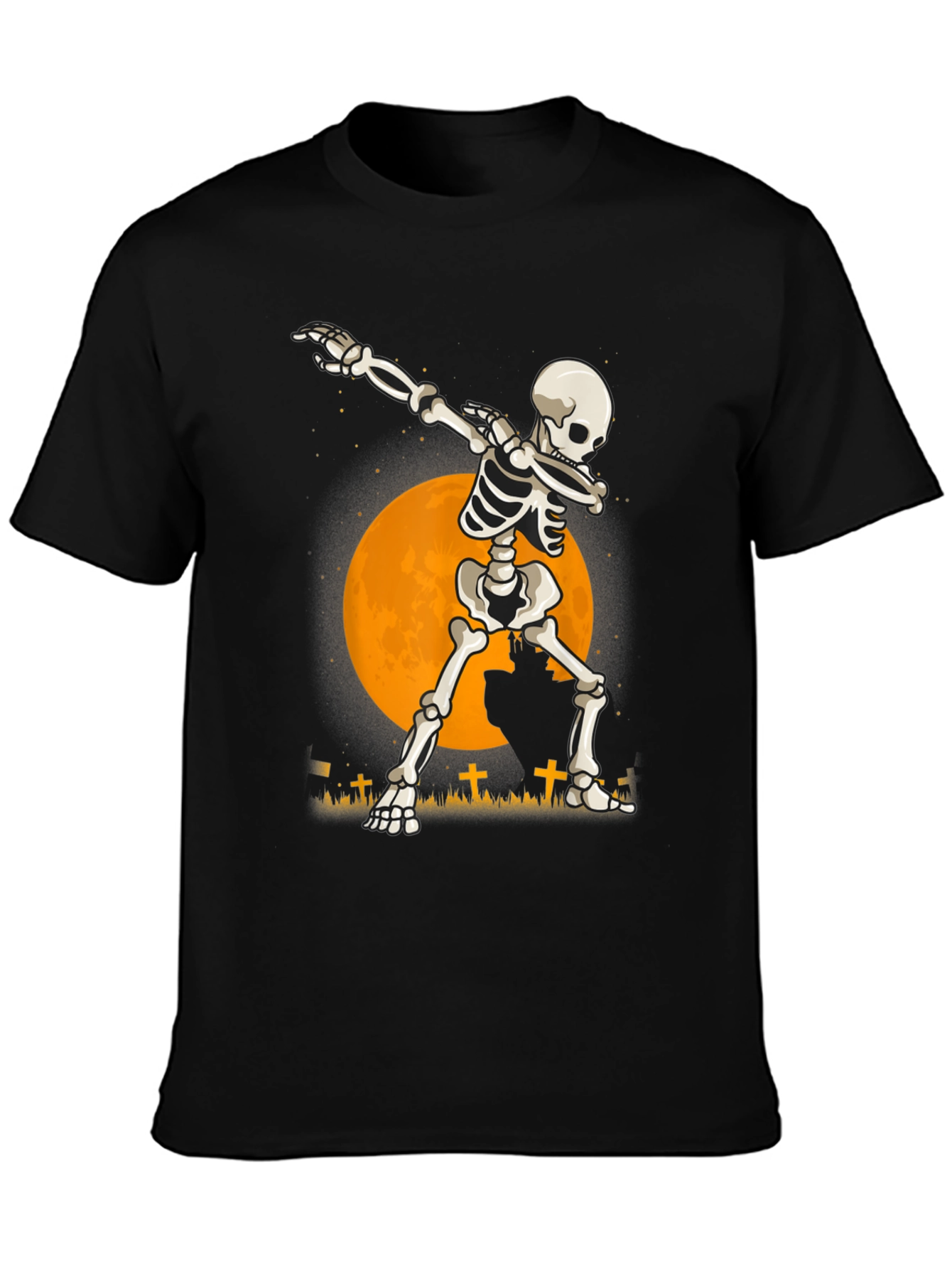 Dabbing Skeleton Halloween T-Shirt