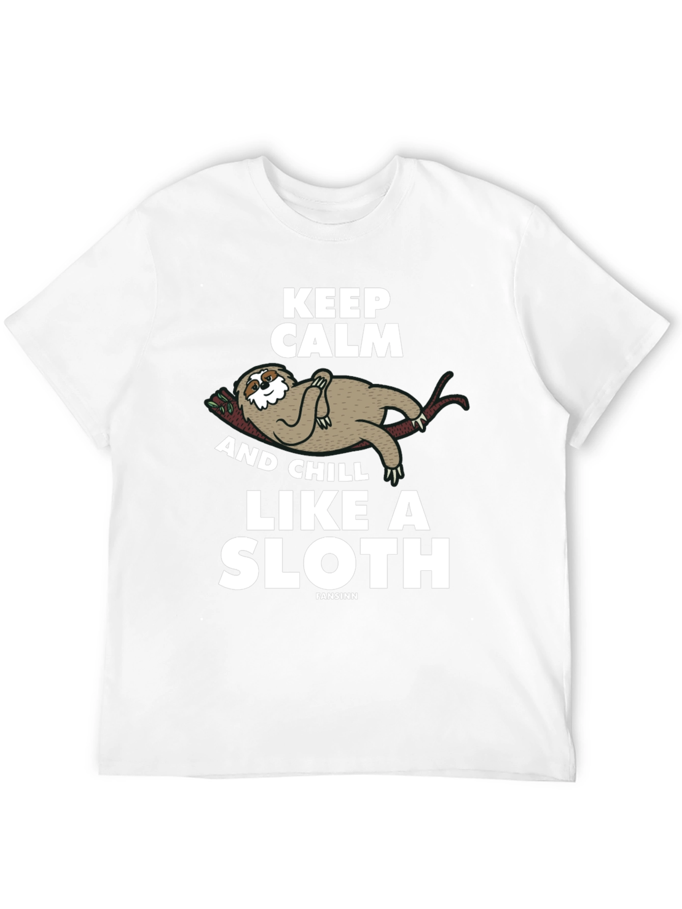 Keep Calm Sloth Graphic Tee