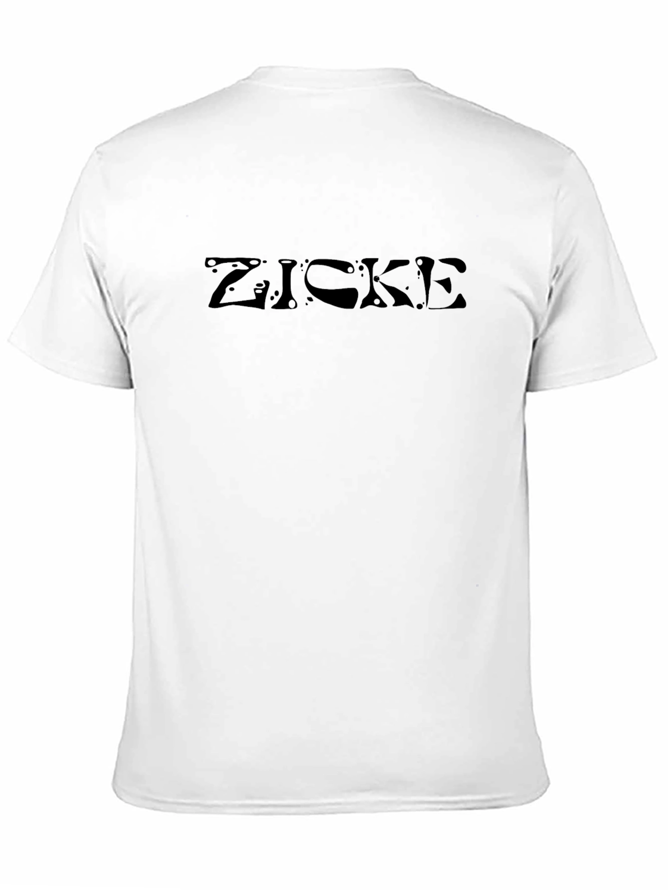 Zicke Graphic Black T-Shirt - Statement Tee