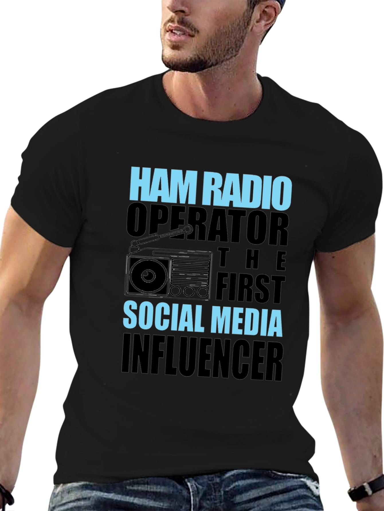 Ham Radio Operator Social Media Influencer T-Shirt