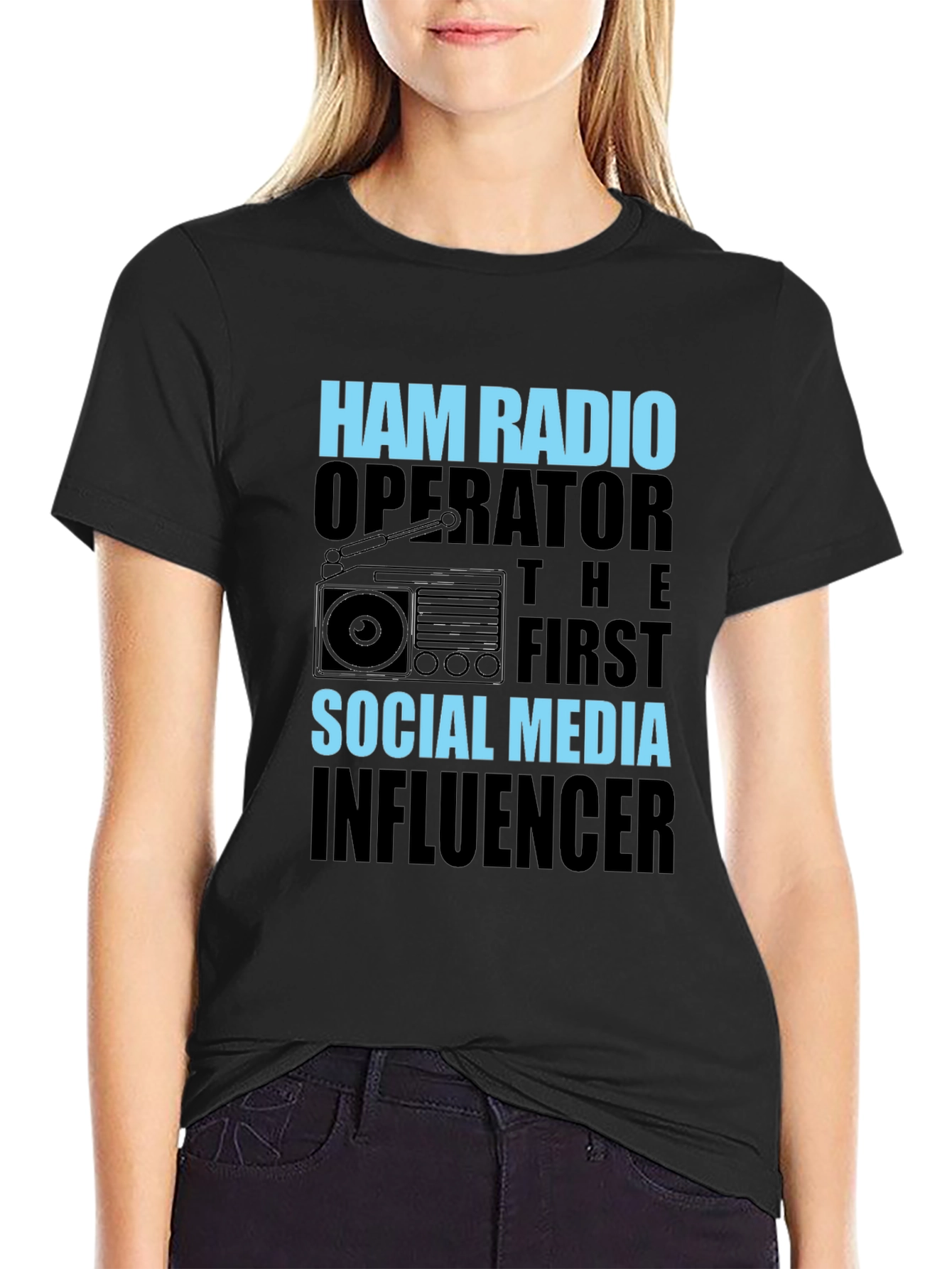 Ham Radio Operator Social Media Influencer T-Shirt