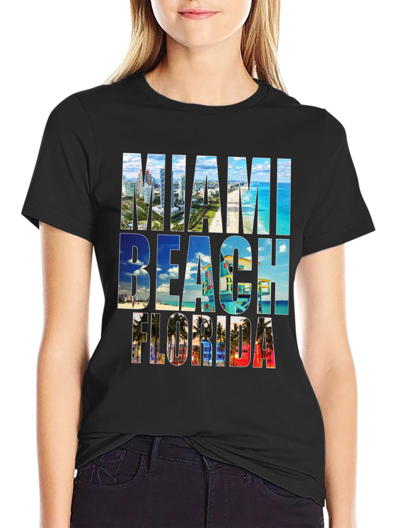 Miami Beach Florida Graphic Tee