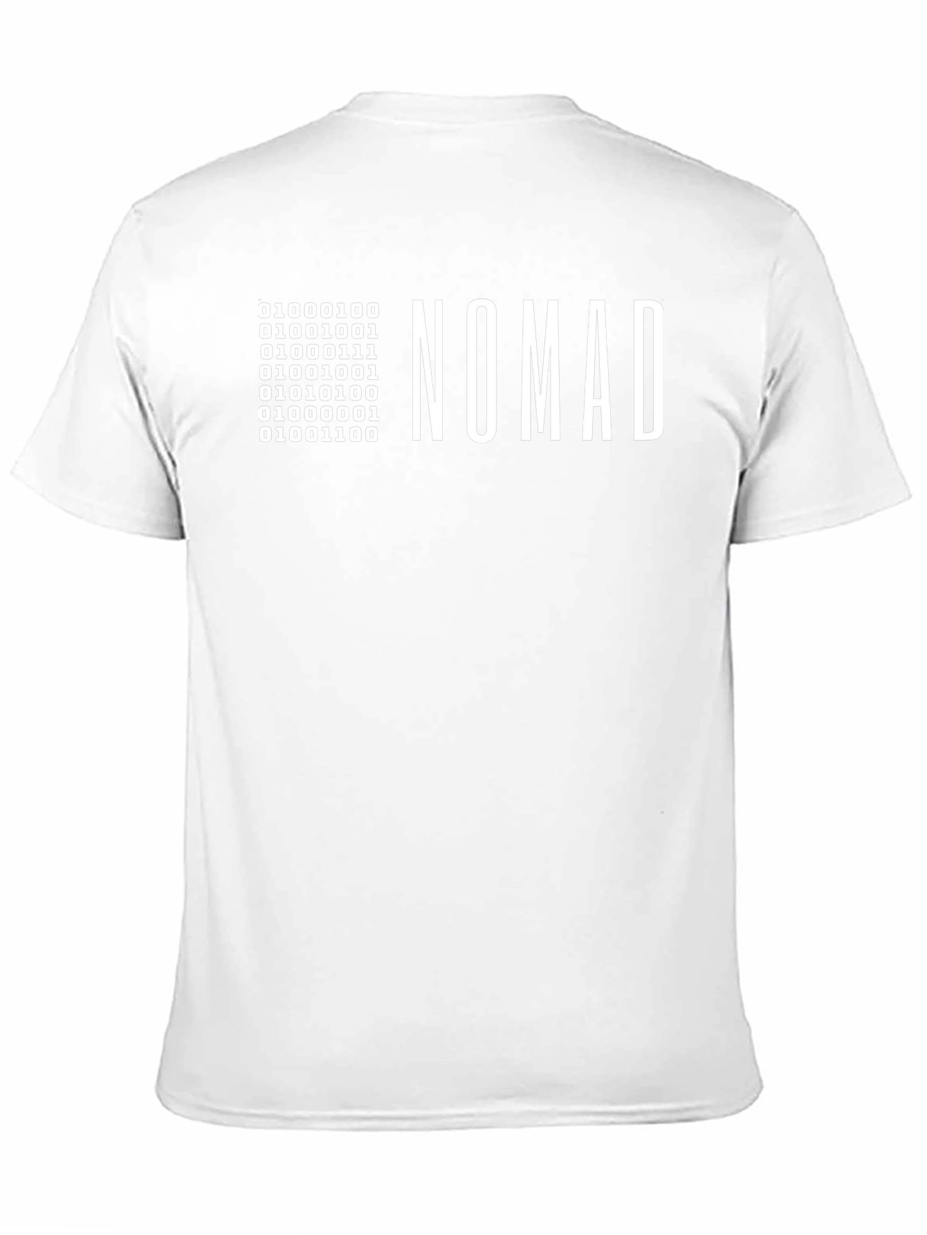 Nomad Binary Code T-Shirt - Stylish Programmer Apparel
