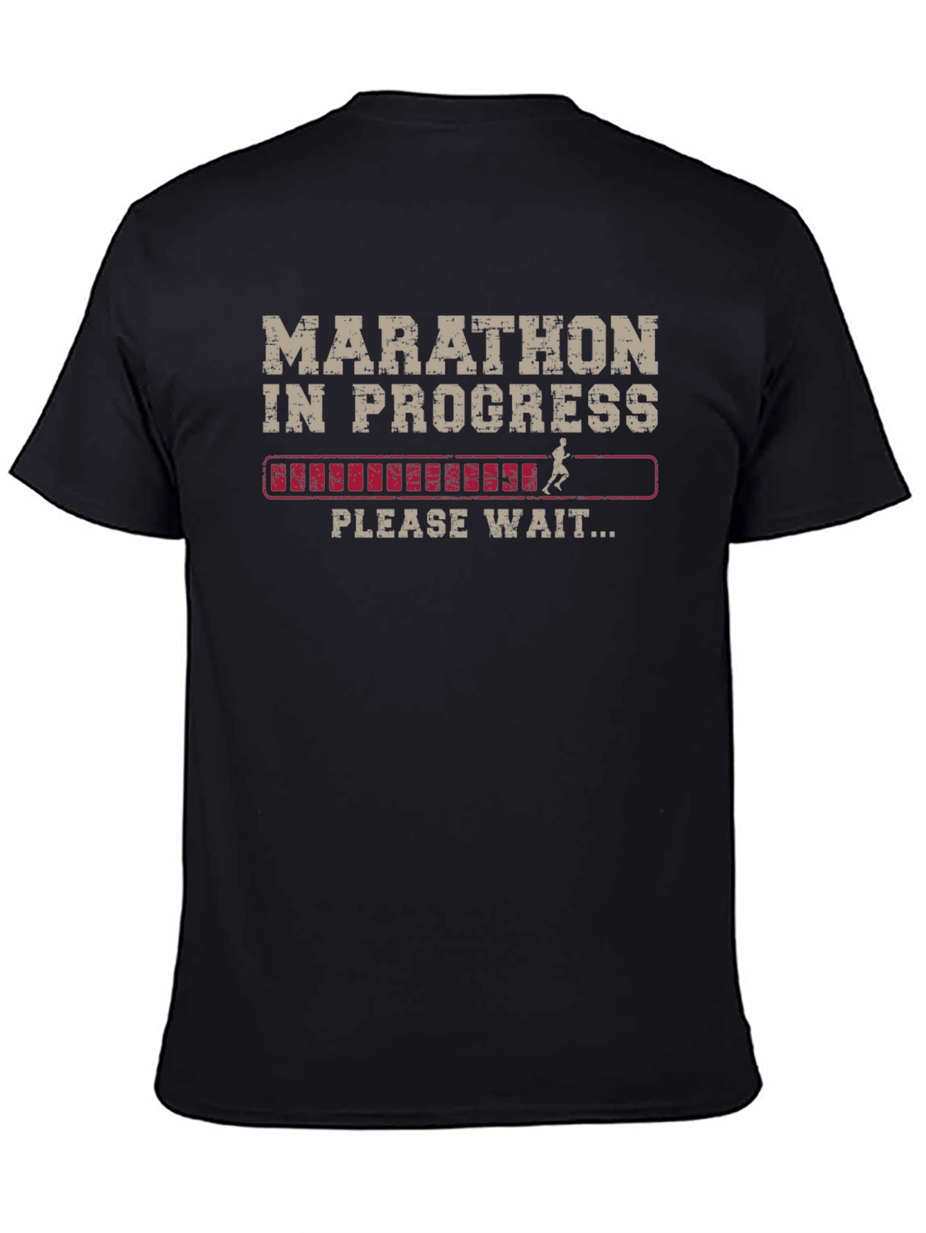Marathon In Progress T-Shirt - Funny Runner Tee