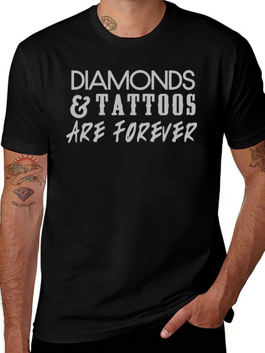 Diamonds & Tattoos Graphic Tee - Unisex