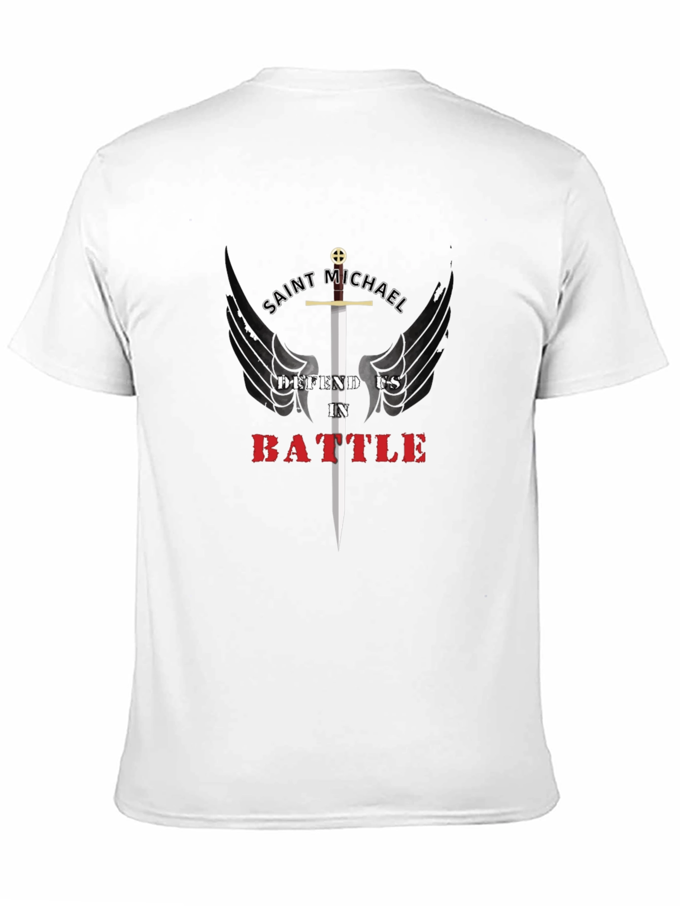 Saint Michael Defend Us in Battle T-Shirt