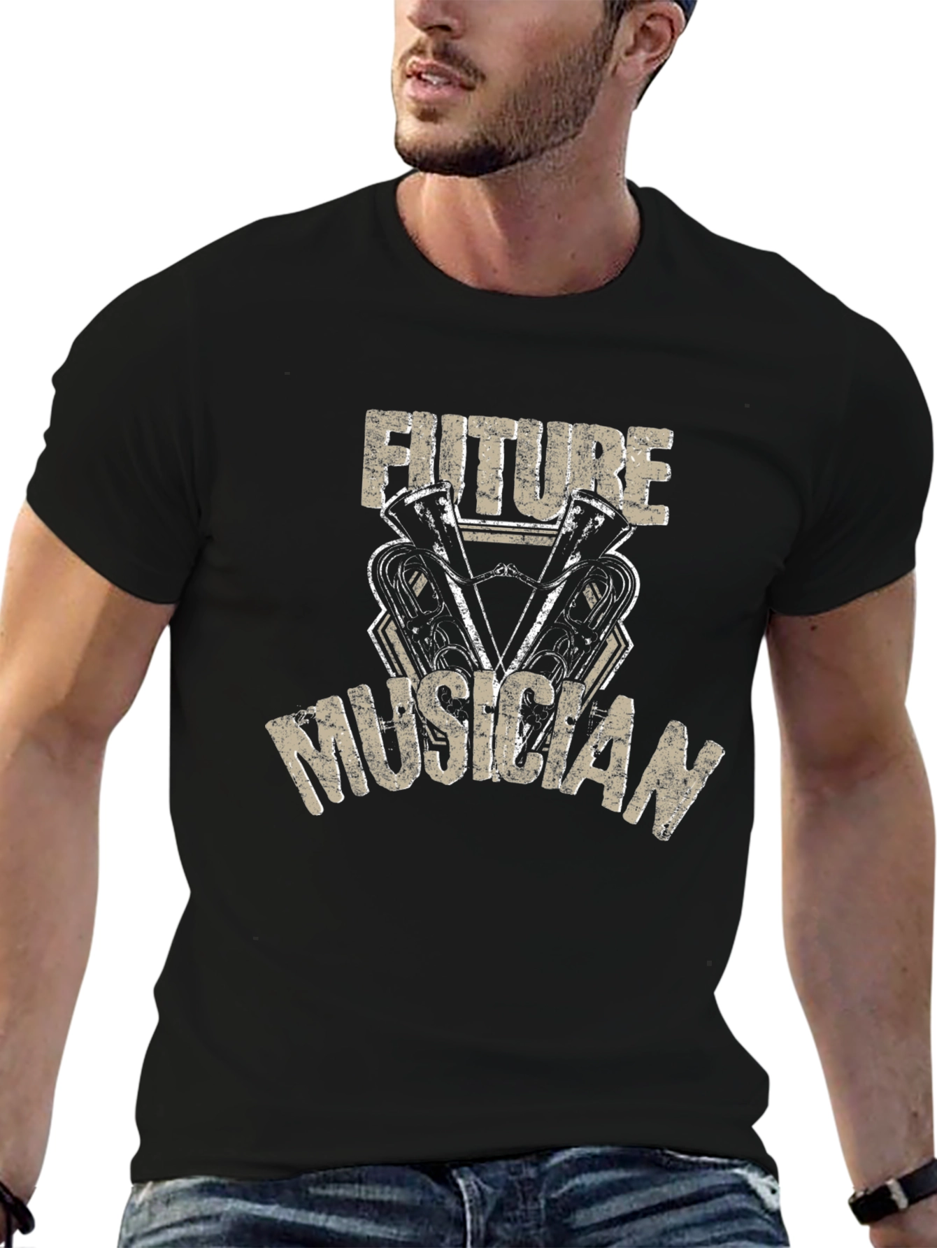 Future Musician T-Shirt Band Music Lover Tee