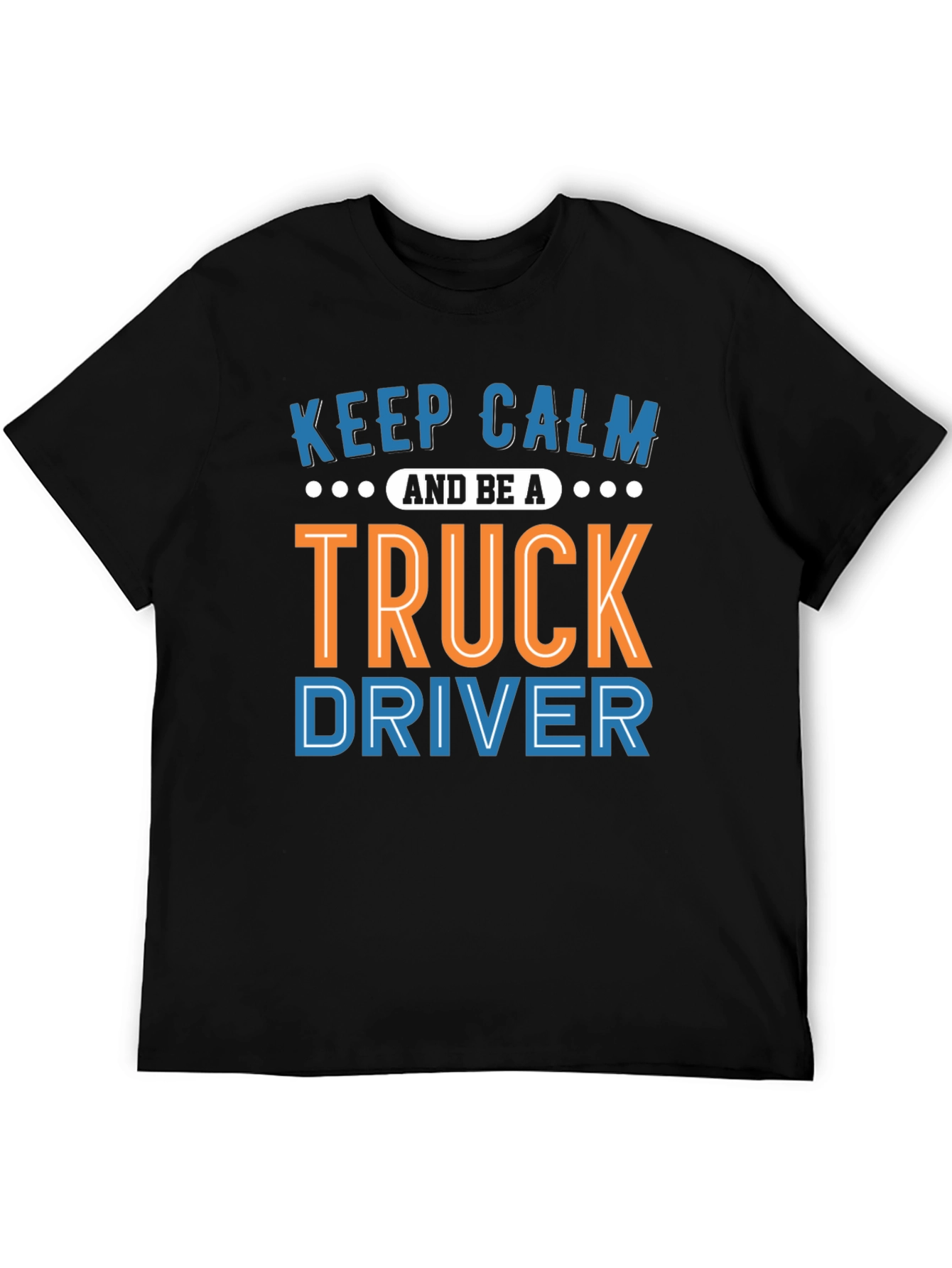 Keep Calm Truck Driver Graphic Tee