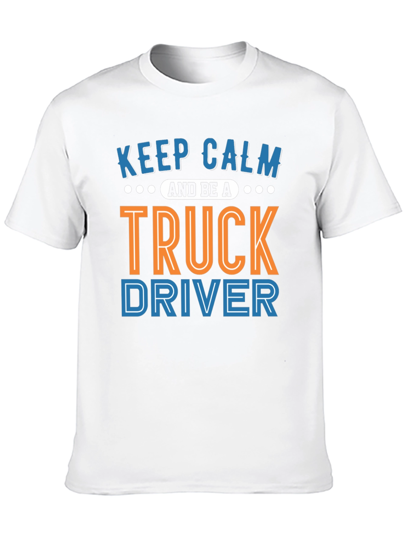 Keep Calm Truck Driver Graphic Tee