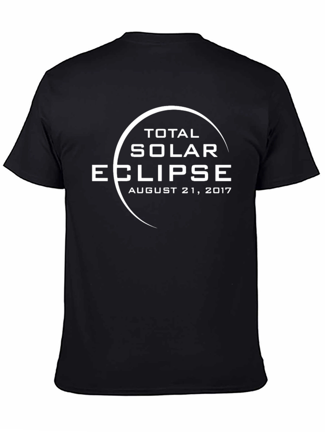 Total Solar Eclipse August 2017 Black Tee
