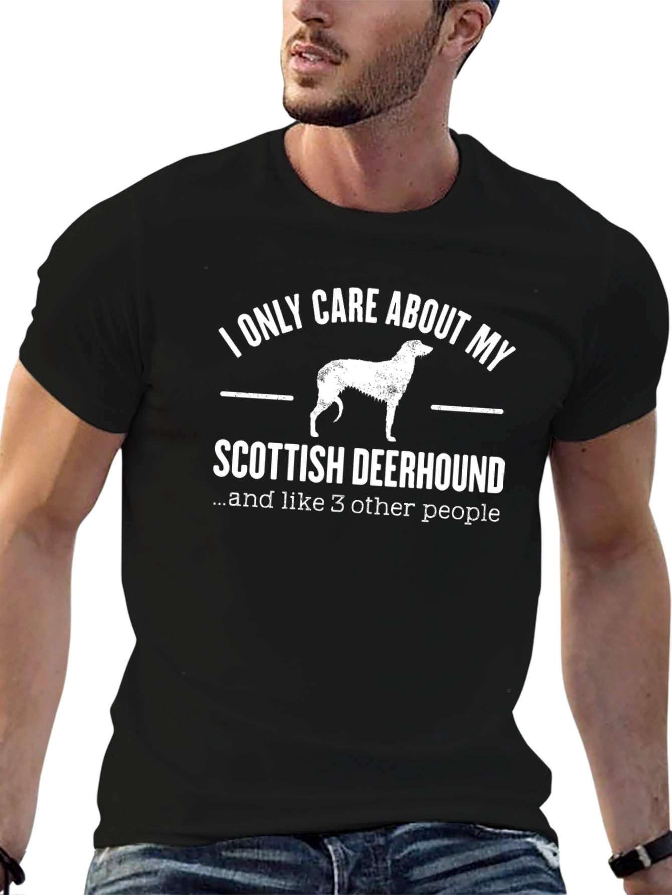 Scottish Deerhound Lover T-Shirt - Dog Breed Tee